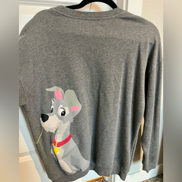 Disney Gray Lady & the Tramp Sweater - Picture 3 of 4
